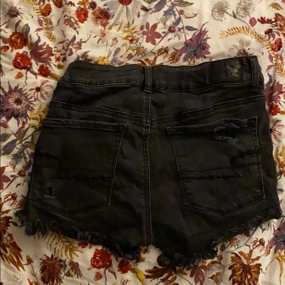 Black Jean shorts! - Picture 2 of 2